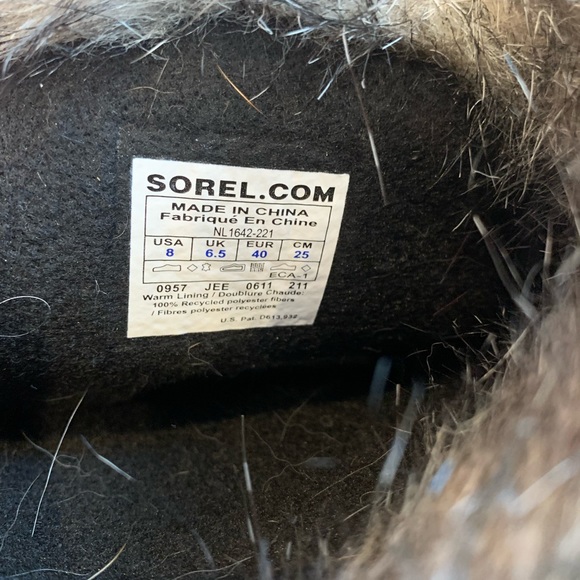Sorel Cate the Great boots. Size 8. Never worn. Brand new in box. - Picture 9 of 9